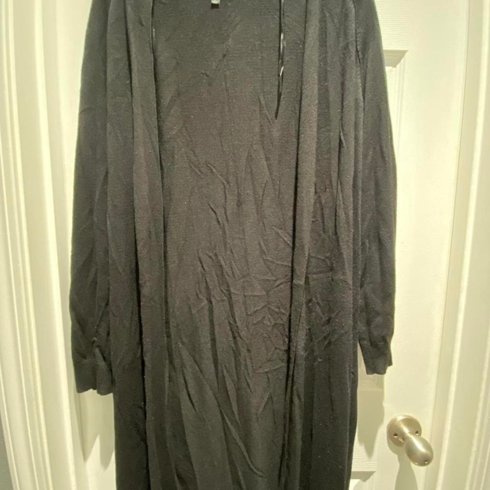 Verve‎ Ami grey long cardigan Size M